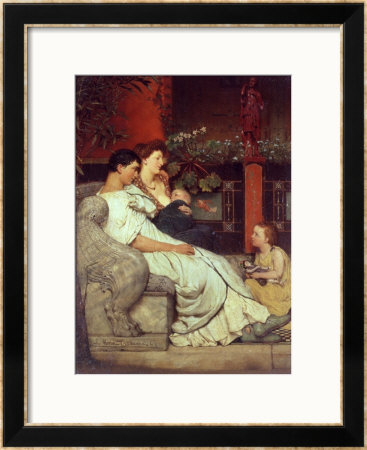A Roman Family by Sir Lawrence Alma-Tadema Pricing Limited Edition Print image