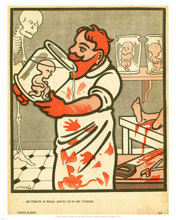 Formaldehyde Drinker In L'assiette Au Beurre, 1907 by Henri Gustave Jossot Pricing Limited Edition Print image