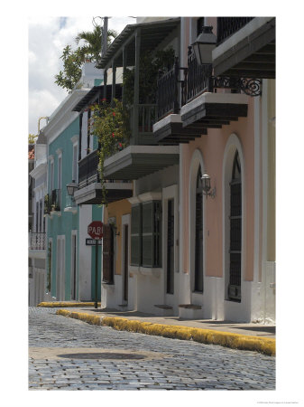 Old San Juan, Puerto Rico by Lauree Feldman Pricing Limited Edition Print image