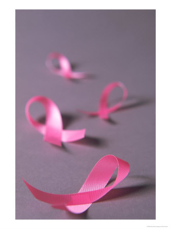 Pink Breast Cancer Ribbon by Don Romero Pricing Limited Edition Print image