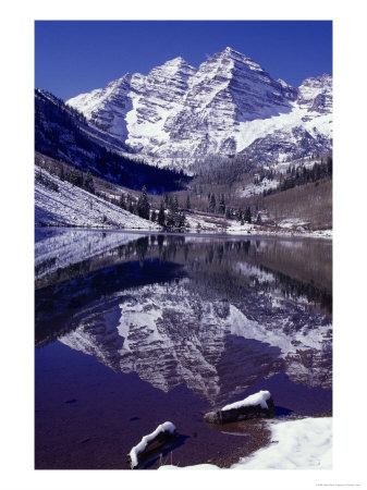 Maroon Bells Wilderness Area by Robert Franz Pricing Limited Edition Print image