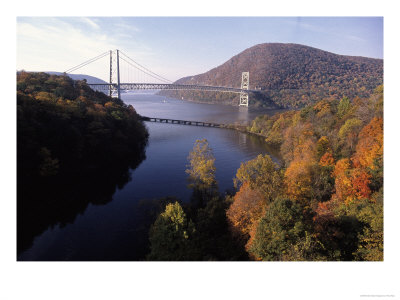 Bear Mountain Bridge, Hudson River, Ny by Paul Katz Pricing Limited Edition Print image