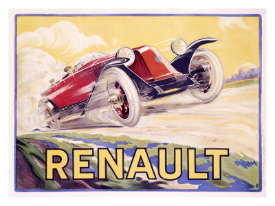 Renault by De Bas Pricing Limited Edition Print image