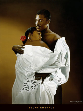 Ebony Embrace by Edward Clay Wright Pricing Limited Edition Print image