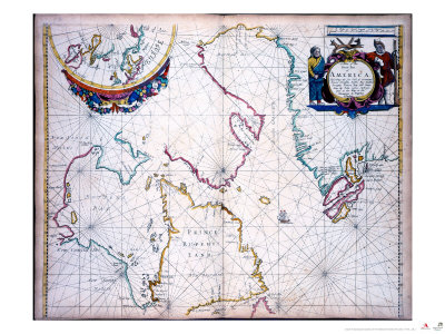 Atlas Maritimus Sea Coast Charts, North America, London 1698 by John Seller Pricing Limited Edition Print image