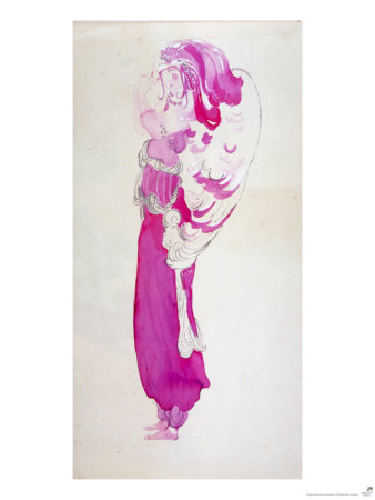 Costume Design For Les Sylphides Iv by Boris Anisfeld Pricing Limited Edition Print image