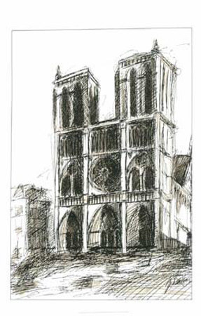 Sketches In Europe I by Ethan Harper Pricing Limited Edition Print image