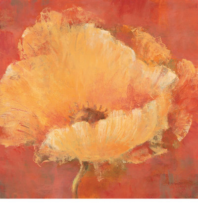 Vibrant Poppy by Annie Saint Leger Pricing Limited Edition Print image