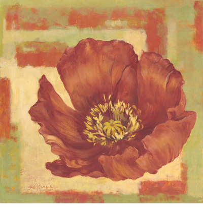 Garnet Tulip by Fabrice De Villeneuve Pricing Limited Edition Print image