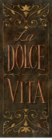 Vintage Dolce Panel by Fabrice De Villeneuve Pricing Limited Edition Print image