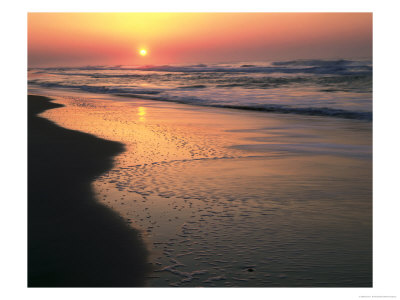 Sunrise Over Outer Banks, Cape Hatteras National Seashore, North Carolina, Usa by Scott T. Smith Pricing Limited Edition Print image