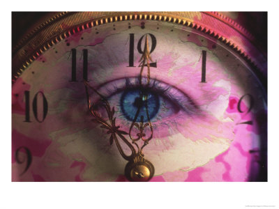Open Eye Of The Face Of Time by Whitney & Irma Sevin Pricing Limited Edition Print image
