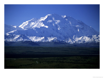 Denali National Park, Alaska, United States. Mt.Mckinley, The Tallest Mountain In North America by Stacy Gold Pricing Limited Edition Print image