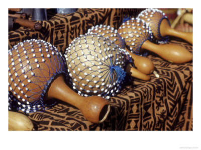African Musical Instruments by Gary Conner Pricing Limited Edition Print image