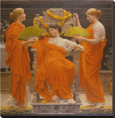 Midsummer, 1887 by Albert Moore Pricing Limited Edition Print image