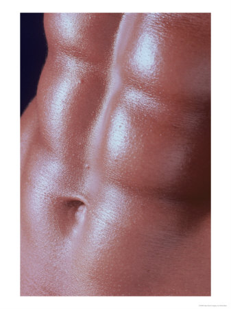 Detail Of A Man's Abdominal Muscles by Katie Deits Pricing Limited Edition Print image