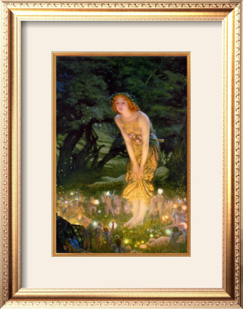 Midsummer Eve, C.1908 by Edward Robert Hughes Pricing Limited Edition Print image