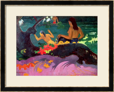 Fatata Te Miti (By The Sea) 1892 by Paul Gauguin Pricing Limited Edition Print image