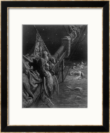 Mariner Watersnakes by Gustave Dore Pricing Limited Edition Print image