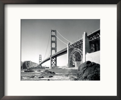 Golden Gate Bridge 1950, California by Ewing Galloway Pricing Limited Edition Print image
