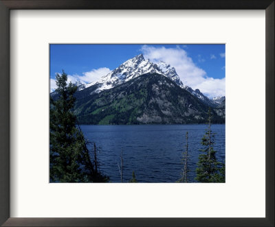 Mountain And Lake, Grand Teton National Park, Wy by Chris Rogers Pricing Limited Edition Print image