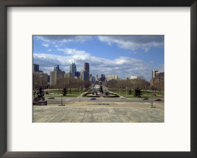 Center City From Philadelphia Museum Of Art by Frank Baker Pricing Limited Edition Print image