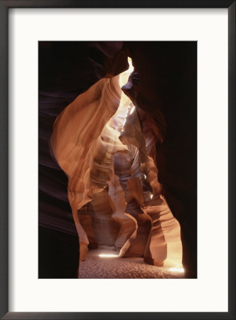 Sunlight In Antelope Slot Canyon, Az by Jules Cowan Pricing Limited Edition Print image