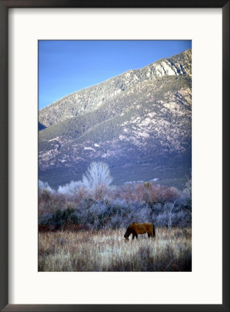 Nm, Taos, Sangre De Christo Mountains by Walter Bibikow Pricing Limited Edition Print image