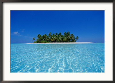 Uninhabited Tropical Island, Ari Atoll, Maldives by Stuart Westmoreland Pricing Limited Edition Print image