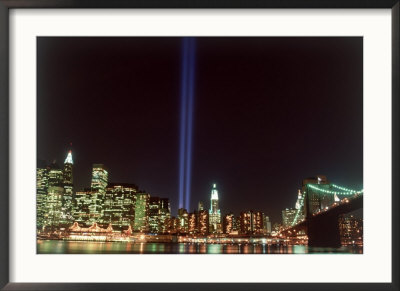 World Trade Center Memorial Lights, New York City by Rudi Von Briel Pricing Limited Edition Print image