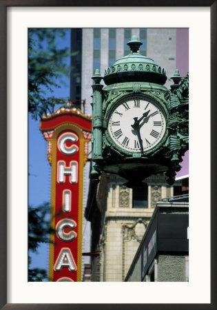Landmarks On Two State St, Chicago, Il by Bruce Leighty Pricing Limited Edition Print image