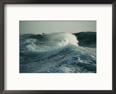 Close View Of A Cresting Wave by Maria Stenzel Pricing Limited Edition Print image