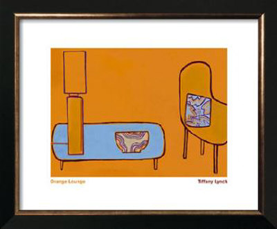 Orange Loungs by Tiffany Lynch Pricing Limited Edition Print image