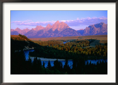 Teton Mountains From Snake River Overlook, Grand Teton National Park, Wyoming, Usa by Gareth Mccormack Pricing Limited Edition Print image