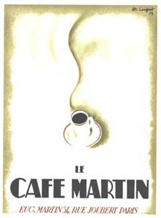 Le Cafe Martin by Charles Loupot Pricing Limited Edition Print image