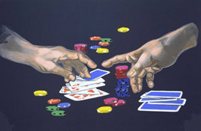 First Gamble by Waldemar Swierzy Pricing Limited Edition Print image