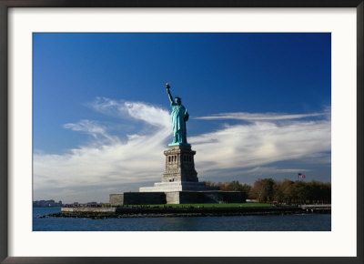 Statue Of Liberty, New York City, New York, Usa by Angus Oborn Pricing Limited Edition Print image