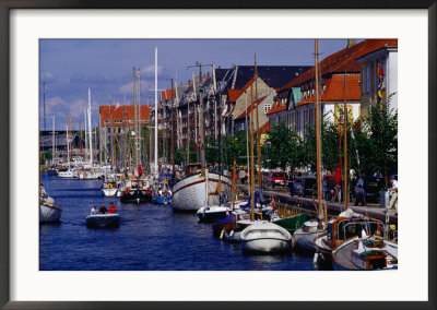 Christianshavn Canal, Copenhagen, Denmark by Anders Blomqvist Pricing Limited Edition Print image
