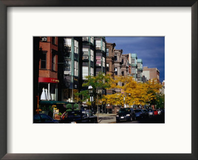 City Street, Boston, Massachusetts, Usa by Izzet Keribar Pricing Limited Edition Print image