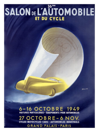 36Th Salon De L'automobile Et Du Cycle by Delpy Pricing Limited Edition Print image