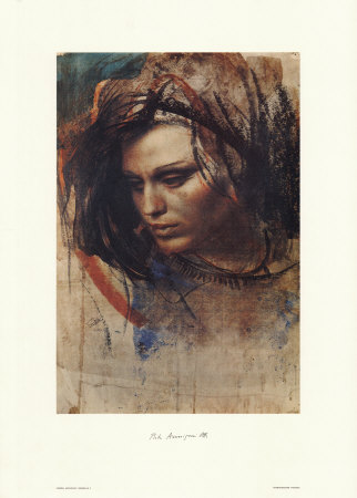 Study Of Eva by Pietro Annigoni Pricing Limited Edition Print image