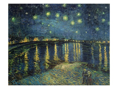 Starry Night Over The Rhone by Vincent Van Gogh Pricing Limited Edition Print image