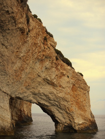 Natural Tunnel On Coast by Tim Pannell Pricing Limited Edition Print image