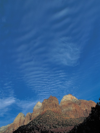 Clouds Over Mountains by John W. Warden Pricing Limited Edition Print image