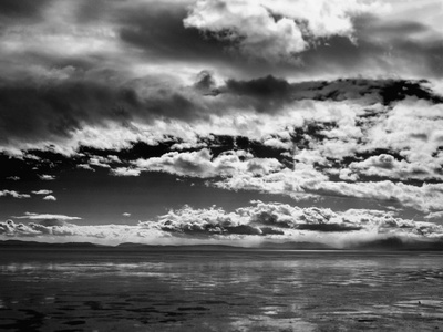 Clouds Over A Lake by Brian Caissie Pricing Limited Edition Print image