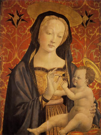 Madonna And Baby by Domenico Veneziano Pricing Limited Edition Print image