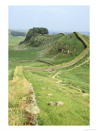Hadrians Wall, Northumbria, Uk by Chris Sharp Pricing Limited Edition Print image