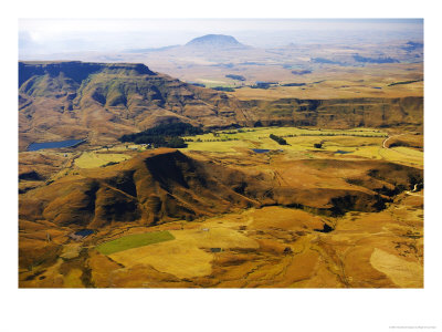 Rural Scene Near Kamberg, South Africa by Roger De La Harpe Pricing Limited Edition Print image