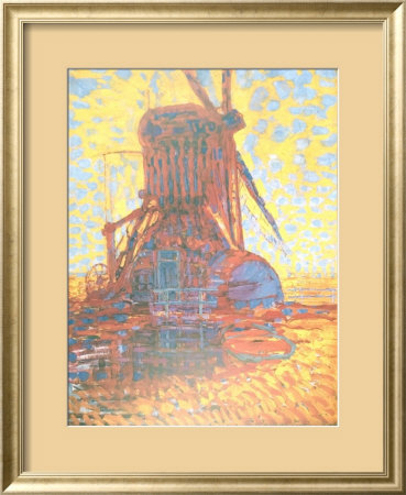 Moulin Au Soleil, 1908 by Piet Mondrian Pricing Limited Edition Print image