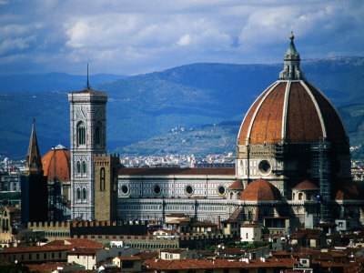Exterior Of Duomo, Florence, Italy by Juliet Coombe Pricing Limited Edition Print image